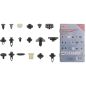 Preview: Automotive Clip Assortment for Nissan | 408 pcs.