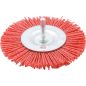 Preview: Brosse plate nylon | 100 mm | tige 6 mm