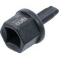 Preview: Punta de vaso de perfil especial para tornillos de drenaje de aceite | entrada 10 mm (3/8") | para VAG