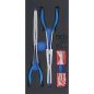 Preview: Double-Joint Circlip Pliers Set | Exchangeable Tips | 345 mm