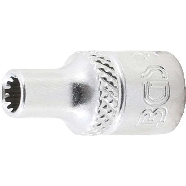 Llave de vaso Gear Lock | entrada 6,3 mm (1/4") | 4 mm
