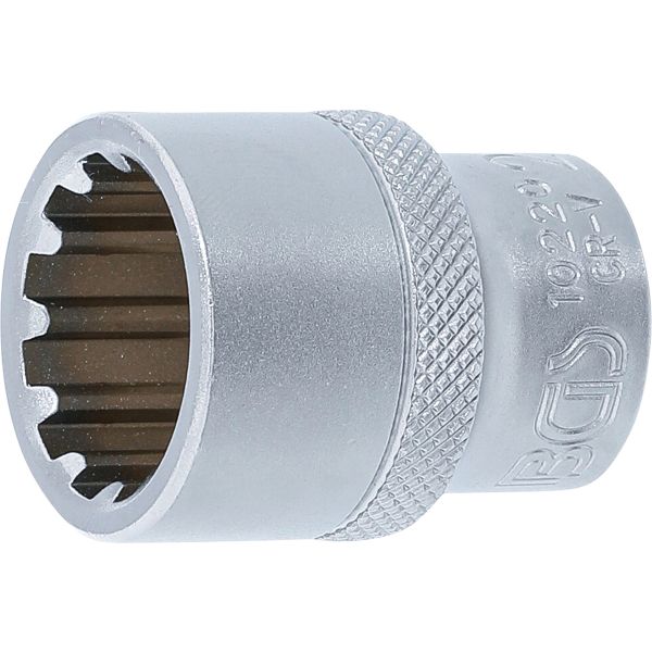 Socket, Gear Lock | 12.5 mm (1/2") Drive | 20 mm