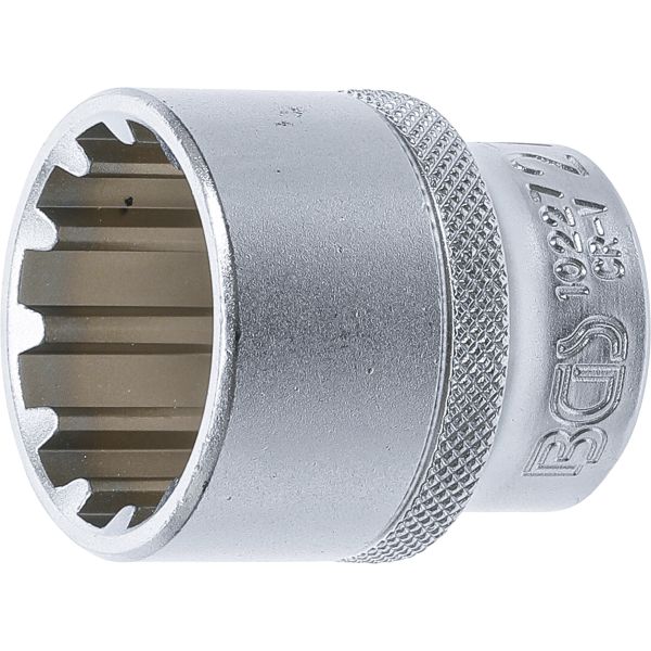 Socket, Gear Lock | 12.5 mm (1/2") Drive | 27 mm