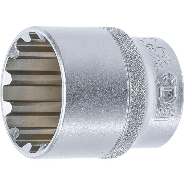 Steckschlüssel-Einsatz Gear Lock | Antrieb Innenvierkant 12,5 mm (1/2") | SW 30 mm