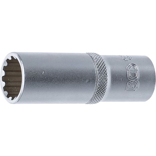 Socket, Gear Lock, deep | 12.5 mm (1/2") Drive | 18 mm