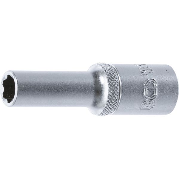 Steckschlüssel-Einsatz Super Lock, tief | Antrieb Innenvierkant 12,5 mm (1/2") | SW 10 mm
