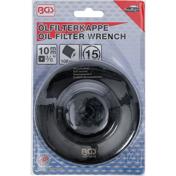 Oil Filter Wrench | 15-point | Ø 108 mm | for Volvo Diesel