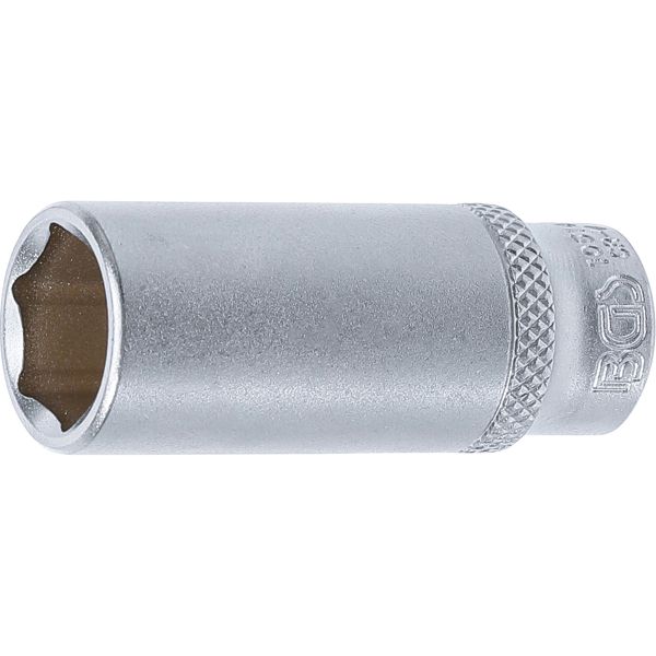 Llave de vaso hexagonal, larga | entrada 6,3 mm (1/4") | 14 mm