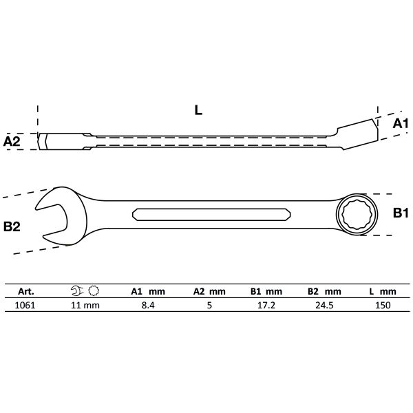 Llave combinada | 11 mm