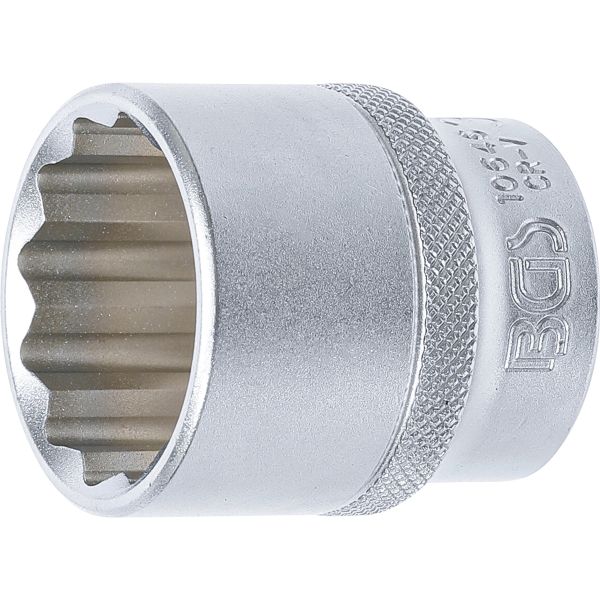 Socket, 12-point | 12.5 mm (1/2") Drive | 30 mm