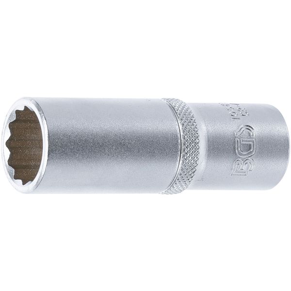 Socket, 12-point, deep | 12.5 mm (1/2") Drive | 18 mm