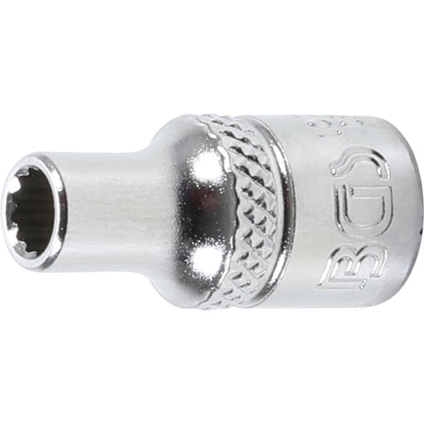 Llave de vaso 12 caras | entrada 6,3 mm (1/4") | 4,5 mm