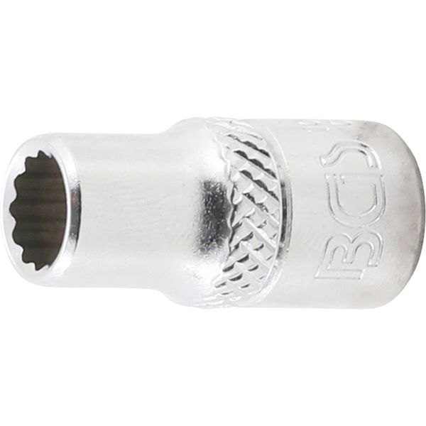 Socket, 12-point | 6.3 mm (1/4") Drive | 1/4"