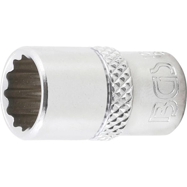 Llave de vaso 12 caras | entrada 6,3 mm (1/4") | 3/8"