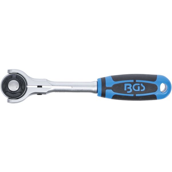 Reversible Ratchet with Ball Head | 6.3 mm (1/4")