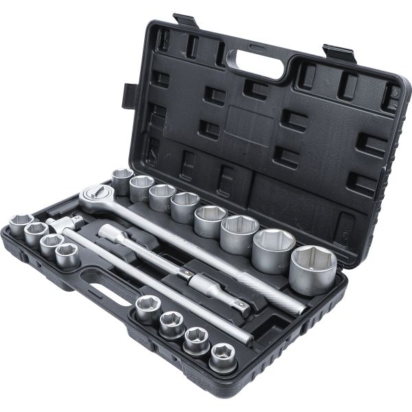 Socket Set | 20 mm (3/4") Drive | 19-50 mm | 20 pcs.