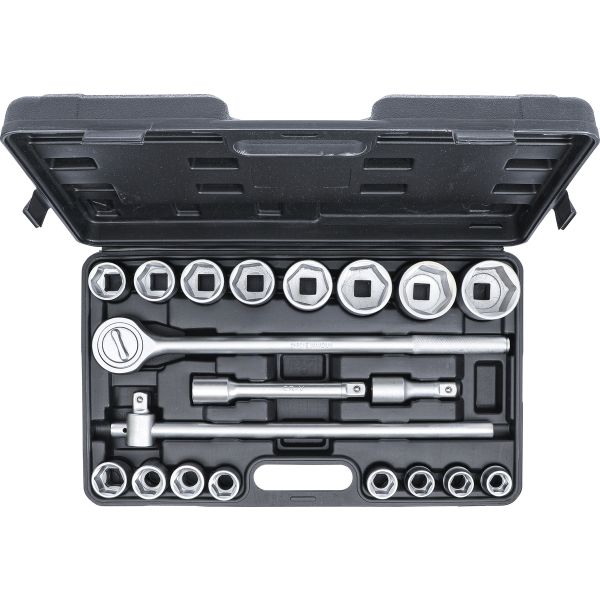 Socket Set | 20 mm (3/4") Drive | 19-50 mm | 20 pcs.