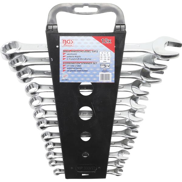 Combination Spanner Set | 6 - 22 mm | 12 pcs.