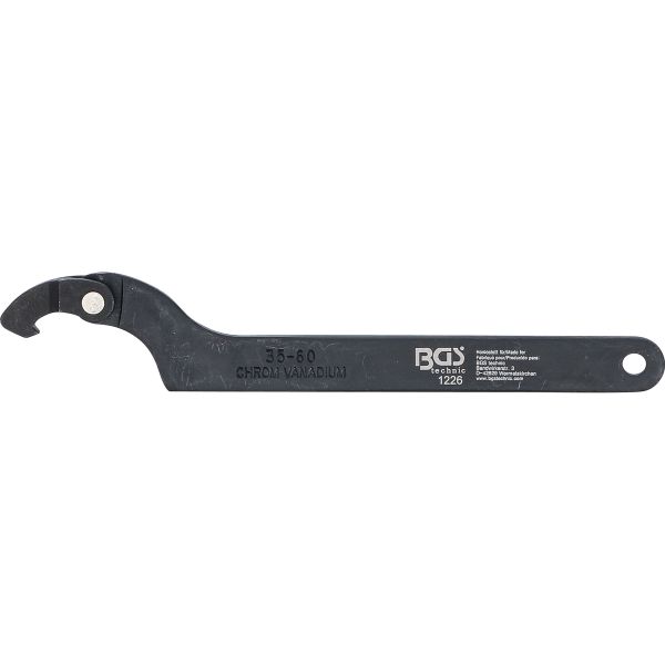 Hook Wrench with flexible Jaw