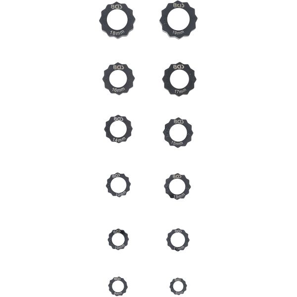 Juego de tapas de desmontaje para tornillos y tuercas hexagonales dañados | 12 piezas