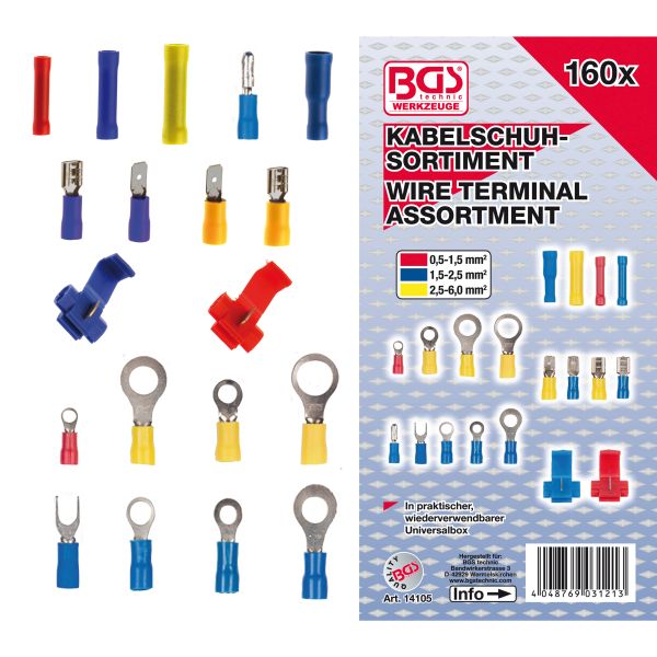 Cable Lug Set | 160 pcs.