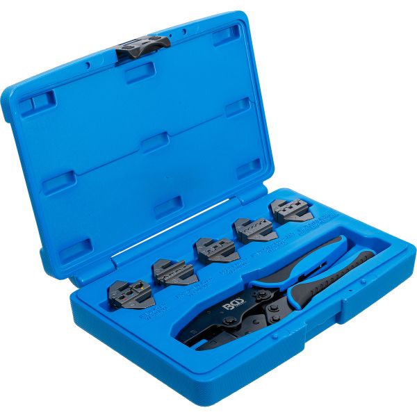 Crimping Tool Set | with 5 Pairs of Jaws