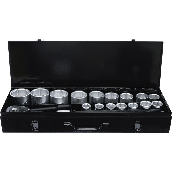 Socket Set | 20 mm (3/4") Drive | 19-50 mm | 20 pcs.