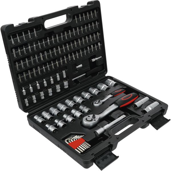 Socket Set Super Lock | 6.3 mm (1/4") / 12.5 mm (1/2") Drive | 115 pcs.