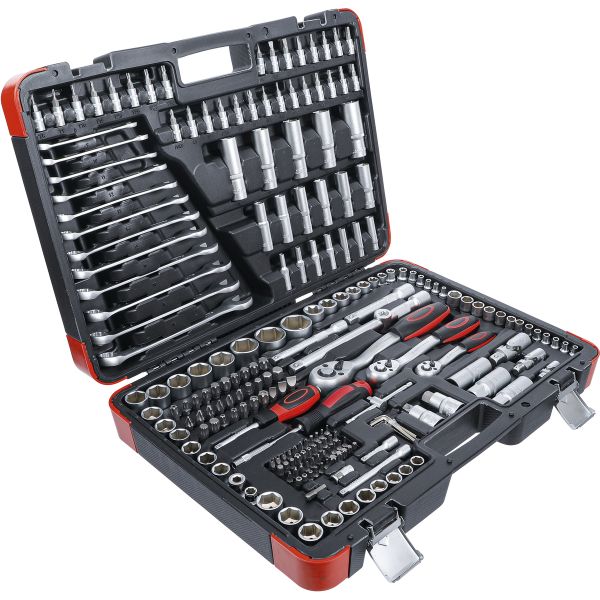 Socket Set | 6.3 mm (1/4") / 10 mm (3/8") / 12.5 mm (1/2") Drive | 216 pcs.