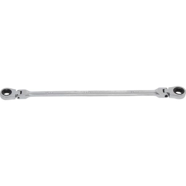 Double Swivel Head Ratchet Wrench | 10 x 11 mm