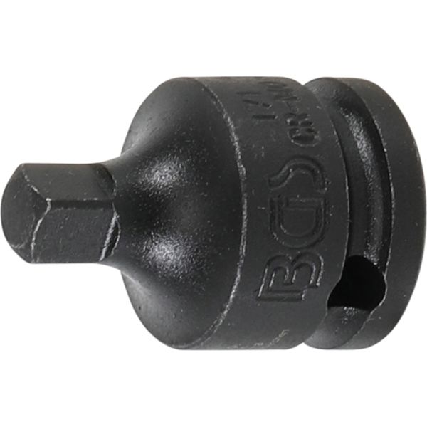 Impact Socket Adaptor | internal square 10 mm (3/8") - external square 6.3 mm (1/4")