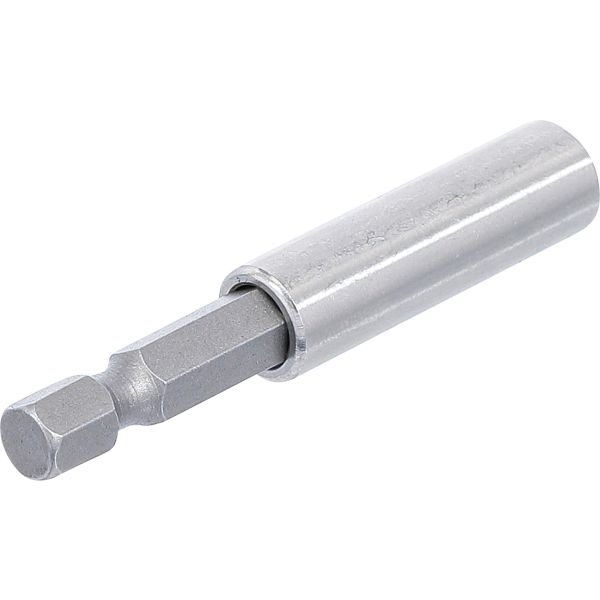 Magnetic Bit-Holder, extra strong | external Hexagon 6.3 mm (1/4") | 60 mm