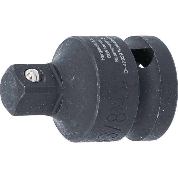 Impact Socket Adaptor | 12.5 mm (1/2") internal square - 10 mm (3/8") external square