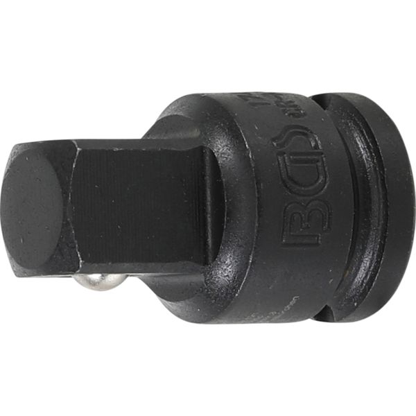 Impact Socket Adaptor | internal square 10 mm (3/8") - external square 12.5 mm (1/2")