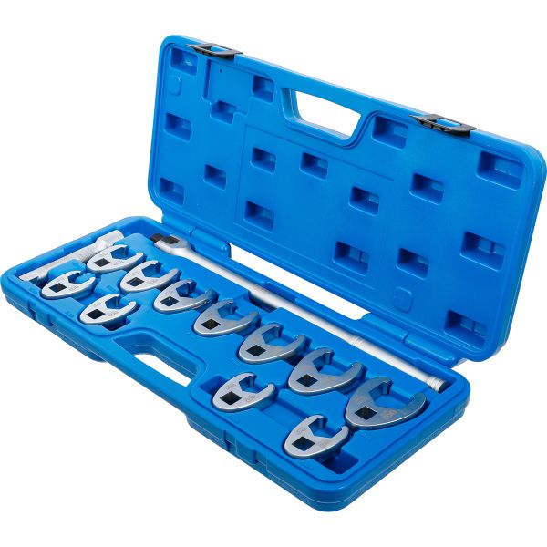 Crowfoot Spanner Set | 12.5 mm (1/2") Drive | 20 - 32 mm | 13 pcs.