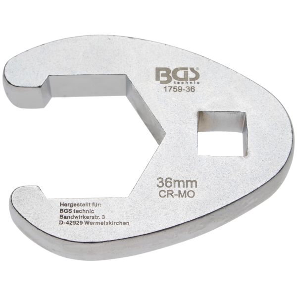 Crowfoot Spanner | 12.5 mm (1/2") Drive | 36 mm