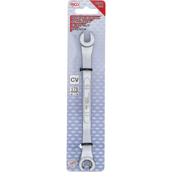 Special Flare Nut Wrench | 175 mm | 10 x 11 mm