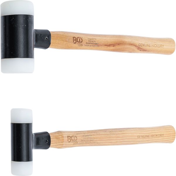 Dead Blow Hammer | Hickory Handle | Soft Head | Ø 30 / 45 mm | 300 / 550 g | 2 pcs.