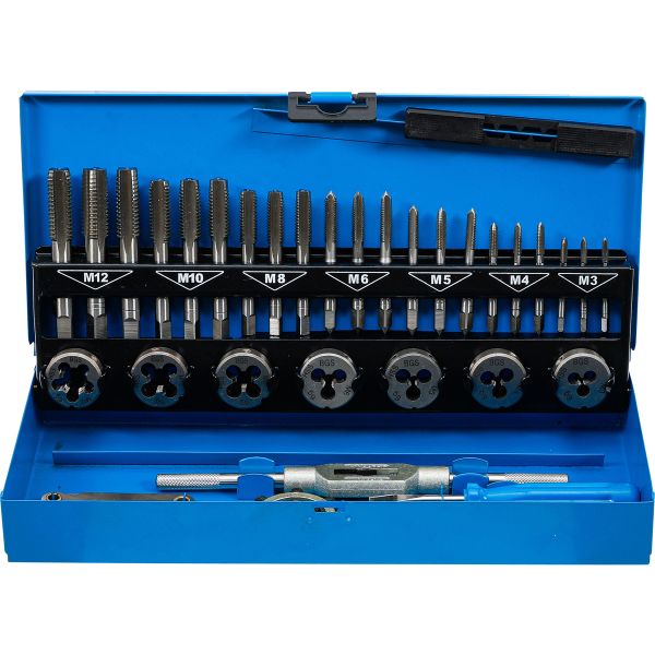 Tap and Die Set | M3 - M12 | 32 pcs.