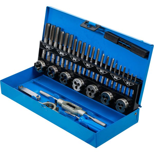 Tap and Die Set | M3 - M12 | 32 pcs.