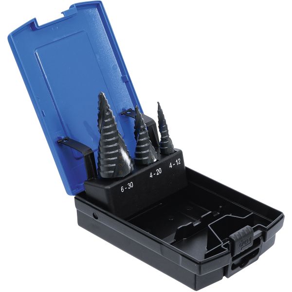 Step Drill Set | Ø 4 - 30 mm | 3 pcs.