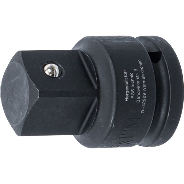 Kraft-Steckschlüssel-Adapter | Innenvierkant 20 mm (3/4") - Außenvierkant 25 mm (1")