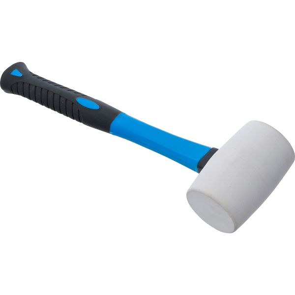 Rubber Mallet | Fibreglas Shaft | white Head | Ø 48 mm | 250 g