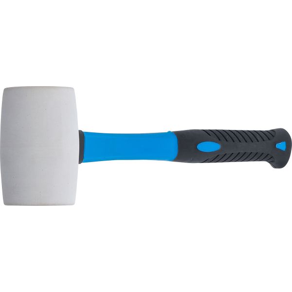 Rubber Mallet | Fibreglas Shaft | white Head | Ø 48 mm | 250 g