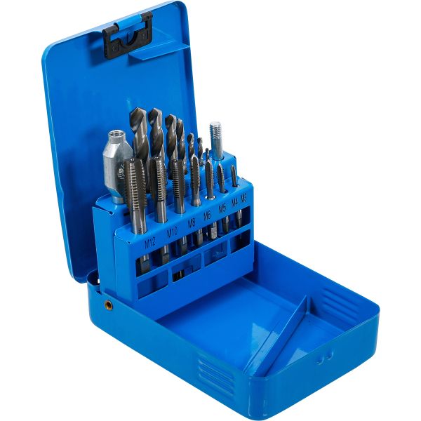 Thread cutting/HSS Drill Set | M3 - M12 / 2.5 - 10.2 mm