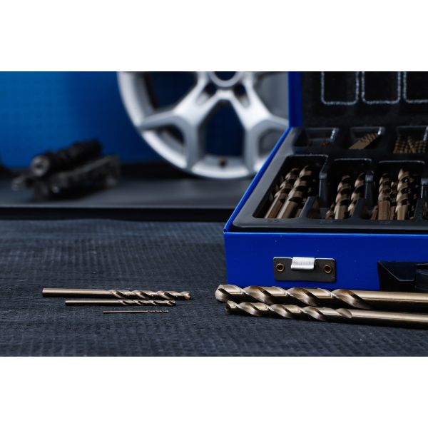 Twist Drill Set | HSS | 5% cobalt alloy | 1 - 10 mm | 170 pcs.