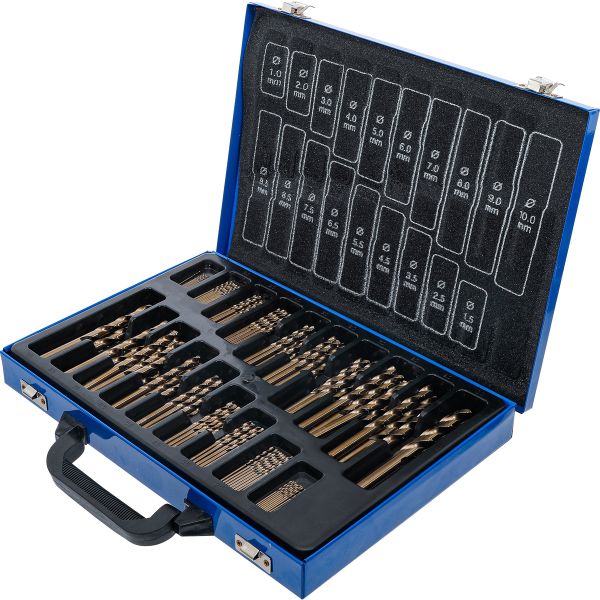 Twist Drill Set | HSS | 5% cobalt alloy | 1 - 10 mm | 170 pcs.