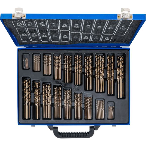 Twist Drill Set | HSS | 5% cobalt alloy | 1 - 10 mm | 170 pcs.