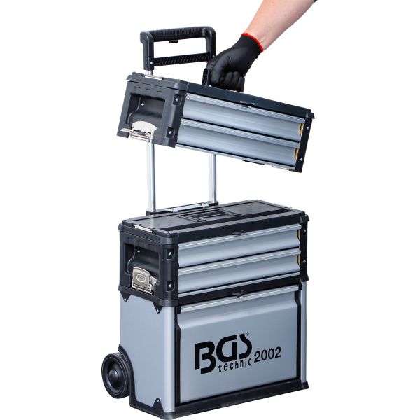 Hard-Top tool case attachment | 2 Drawers | for BGS 2002