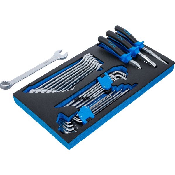Foam Tray for BGS 2002 | Combination Wrenches, Pliers and L-Type Wrenches | 31 pcs.
